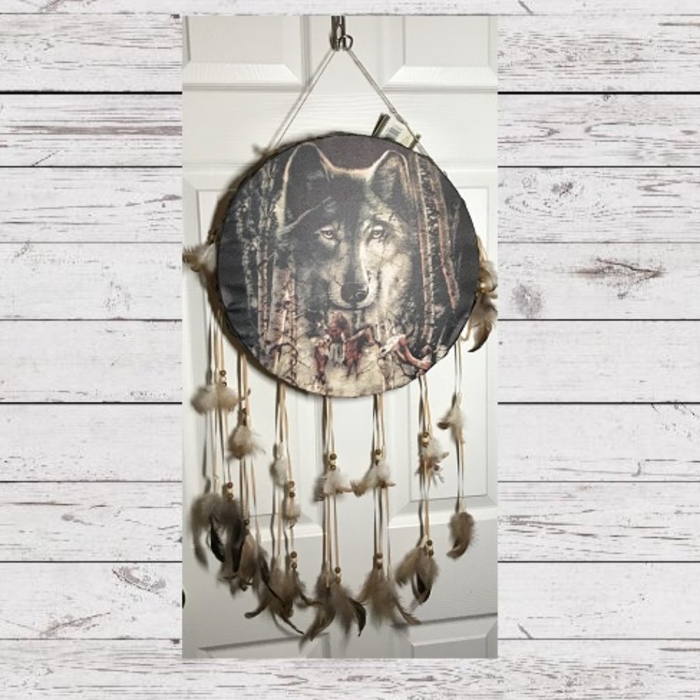 Kinnex Wolf Dream Catcher